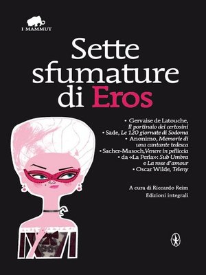 cover image of Sette sfumature di eros